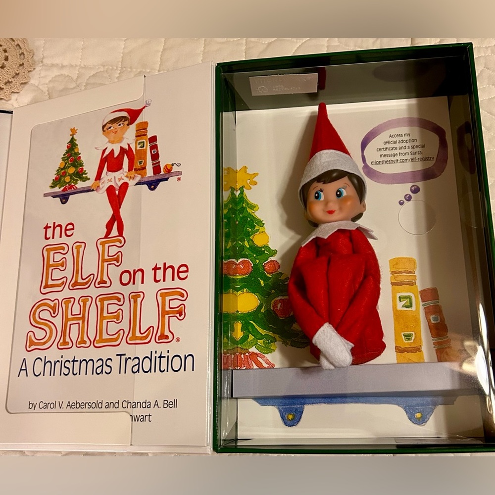 Girl Elf On The Shelf